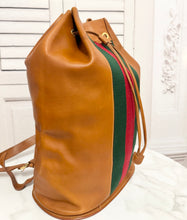 Load image into Gallery viewer, PRELOVED GUCCI Vintage Leather Backpack
