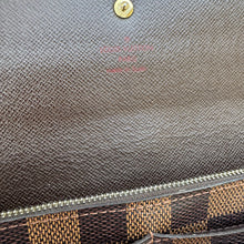 Load image into Gallery viewer, Louis Vuitton Damier Ebene Sarah Wallet
