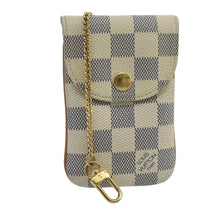 Load image into Gallery viewer, Louis Vuitton Damier Azur Keychain Pouch
