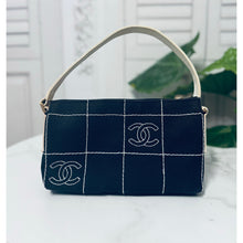 Load image into Gallery viewer, Chanel Canvas Chocolate Bar Shoulder Bag
