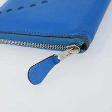 Load image into Gallery viewer, Hermes Evelyne Long Wallet Bleu Hydra
