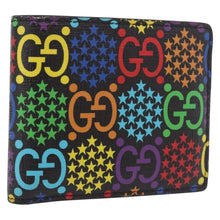 Load image into Gallery viewer, Gucci GG Supreme Monogram Psychedelic Men's Bi-Fold Wallet
