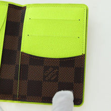 Load image into Gallery viewer, Louis Vuitton Damier Ebene Neon Limited Edition Pocket Organizer
