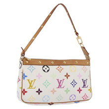 Load image into Gallery viewer, Louis Vuitton X Takashi Murakami Multicolor Blanc Pochette Accessories
