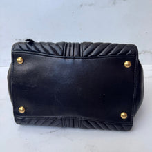 Load image into Gallery viewer, Miu Miu Black Nappa Leather Biker Tote
