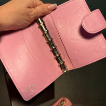 Load image into Gallery viewer, Chanel Cambon Pink Small Ring Agenda
