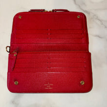 Load image into Gallery viewer, PRELOVED Louis Vuitton Monogram Insolite Wallet Red
