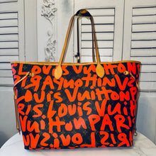 Load image into Gallery viewer, 🎁Black Friday Special🎁Louis Vuitton X Stephen Sprouse Orange Graffiti BUNDLE: Neverfull GM and Zippy Wallet
