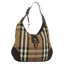 Load image into Gallery viewer, Burberry House Check Quilted Brook Hobo

