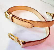 Load image into Gallery viewer, Louis Vuitton Adjustable Vachetta Leather Shoulder Strap
