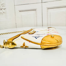 Load image into Gallery viewer, PRELOVED Louis Vuitton Takashi Murakami Monogram Multicolor Blanc Pochette Milla MM
