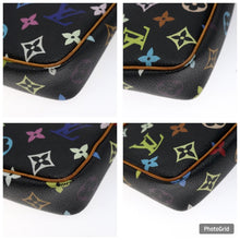 Load image into Gallery viewer, Louis Vuitton X Takashi Murakami Multicolor Noir Pochette Accessories
