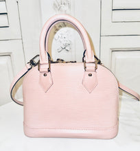 Load image into Gallery viewer, PRELOVED Louis Vuitton Epi Alma BB Rose Ballerine with Twist Wallet BUNDLE
