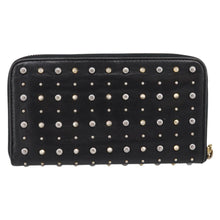 Load image into Gallery viewer, Miu Miu Studded Leather Zip Wallet
