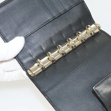 Load image into Gallery viewer, Gucci Guccisima Small Ring Agenda Black
