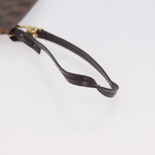 Load image into Gallery viewer, Louis Vuitton Damier Ebene Rose Ballerine Neverfull MM Pouch
