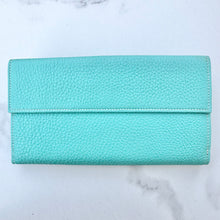 Load image into Gallery viewer, Tiffany &amp; Co. Leather Turnlock Wallet
