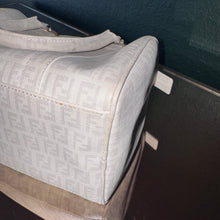 Load image into Gallery viewer, Fendi Zucchino Small Boston Bag
