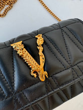 Load image into Gallery viewer, BRAND NEW! Versace Virtus Mini Crossbody and Card Case
