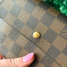 Load image into Gallery viewer, Louis Vuitton Damier Ebene Porte Tresor Etui Papiers Trifold Wallet
