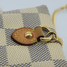 Load image into Gallery viewer, Louis Vuitton Damier Azur Keychain Pouch
