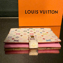 Load image into Gallery viewer, Louis Vuitton Takashi Murakami Monogram Multicolor Blanc Small Ring Agenda
