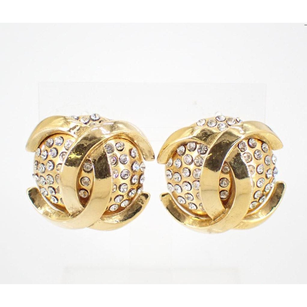 CHANEL CC Clip-on Earrings