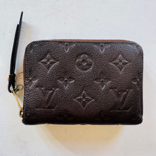 Load image into Gallery viewer, Louis Vuitton Monogram Chocolate Empriente Zippy Compact Wallet
