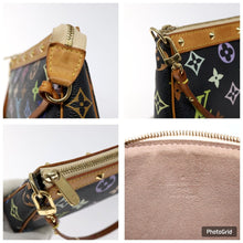 Load image into Gallery viewer, Louis Vuitton X Takashi Murakami Multicolor Noir Pochette Accessories
