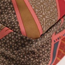 Load image into Gallery viewer, HERMES Silk Barenia Carre en Cravates Fourbi 25

