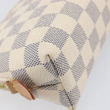 Load image into Gallery viewer, Louis Vuitton Damier Azur Cosmetic Pouch PM
