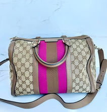 Load image into Gallery viewer, PRELOVED Gucci Boston Bandouliere Bag
