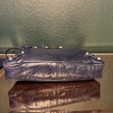 Load image into Gallery viewer, Balenciaga Town Navy Giant Silver Hardware
