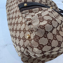 Load image into Gallery viewer, Gucci GG Monogram Interlocking Icon Weekender Bag
