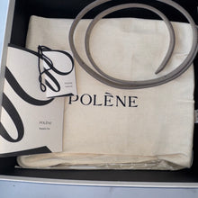 Load image into Gallery viewer, Polène Nubuck Suede Croc Embossed Numero Dix - Taupe
