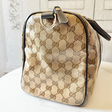 Load image into Gallery viewer, Gucci Crystal Monogram Medium Joy Boston
