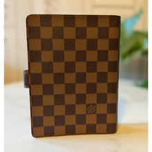 Load image into Gallery viewer, Louis Vuitton Damier Ebene Medium Ring Agenda
