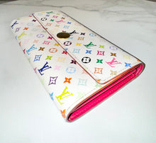 Load image into Gallery viewer, PRELOVED Louis Vuitton Multicolor Sarah Wallet
