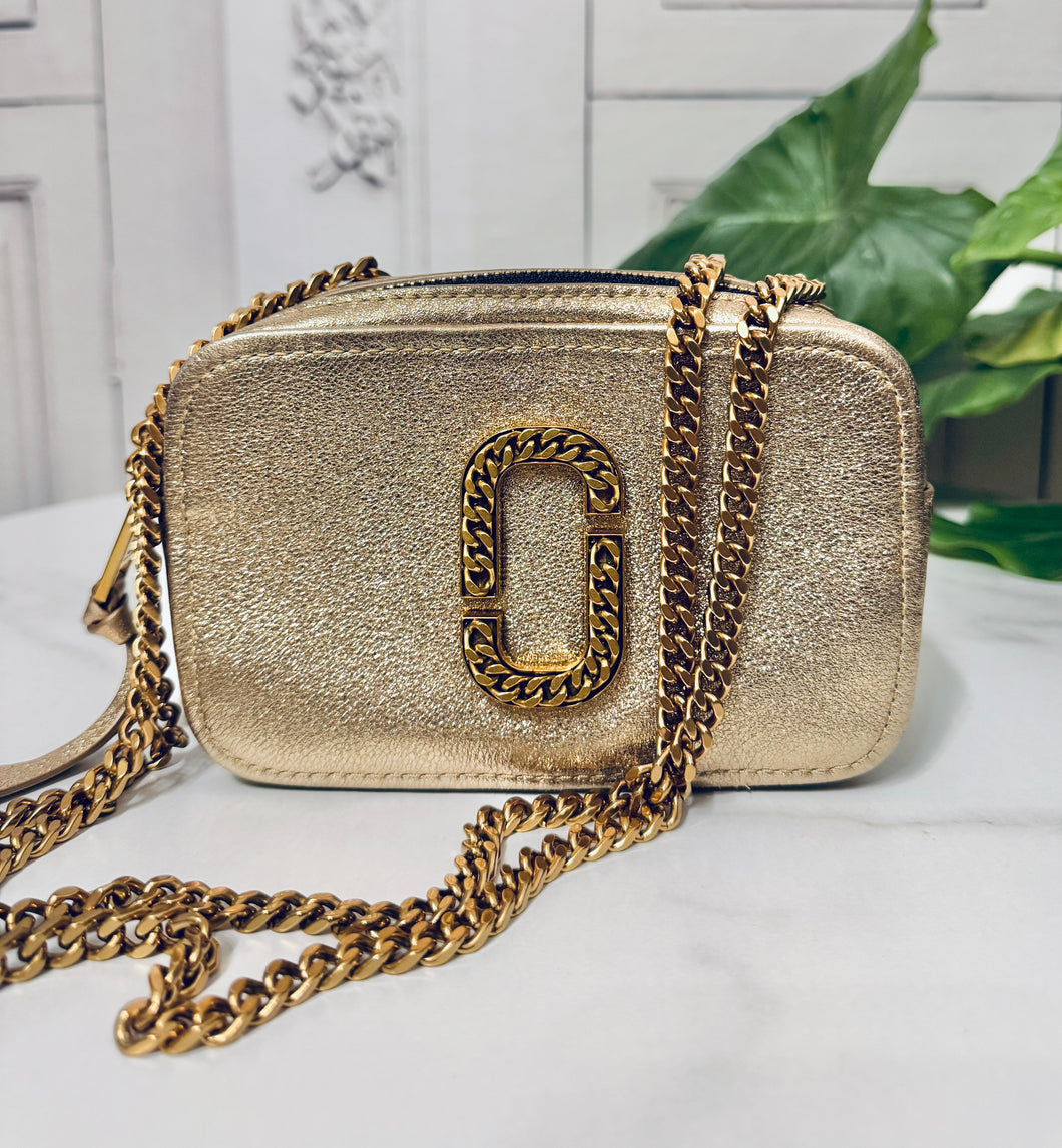 Marc Jacobs Glam Shot Metallic Gold