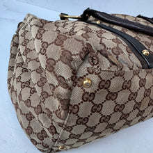 Load image into Gallery viewer, Gucci GG Monogram Interlocking Icon Weekender Bag

