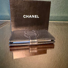 Load image into Gallery viewer, Chanel Black Caviar Mini Ring Agenda
