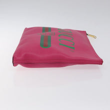Load image into Gallery viewer, Gucci Pink Calfskin Logo Clutch
