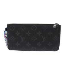 Load image into Gallery viewer, Louis Vuitton Monogram Eclipse Fragment Phone Pouch
