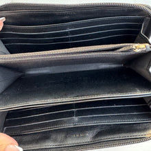 Load image into Gallery viewer, Chanel Quilted Boy Zip Around Wallet Black
