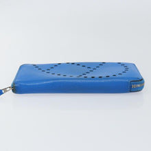Load image into Gallery viewer, Hermes Evelyne Long Wallet Bleu Hydra
