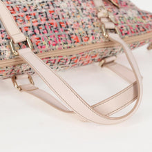 Load image into Gallery viewer, Fendi Zucchino Vitello Floral Forever Shopper Tote
