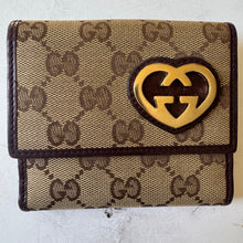 Load image into Gallery viewer, Gucci GG Canvas Compact Wallet
