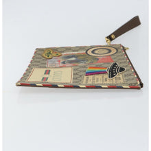 Load image into Gallery viewer, Gucci GG Supreme Monogram Courrier Embroidered UFO Pouch
