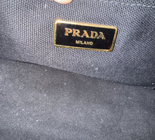 Load image into Gallery viewer, PRELOVED Prada Small Bijoux Canapa Tote
