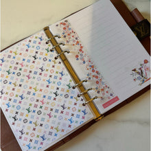Load image into Gallery viewer, CUSTOM Inserts for Louis Vuitton Large Agenda
